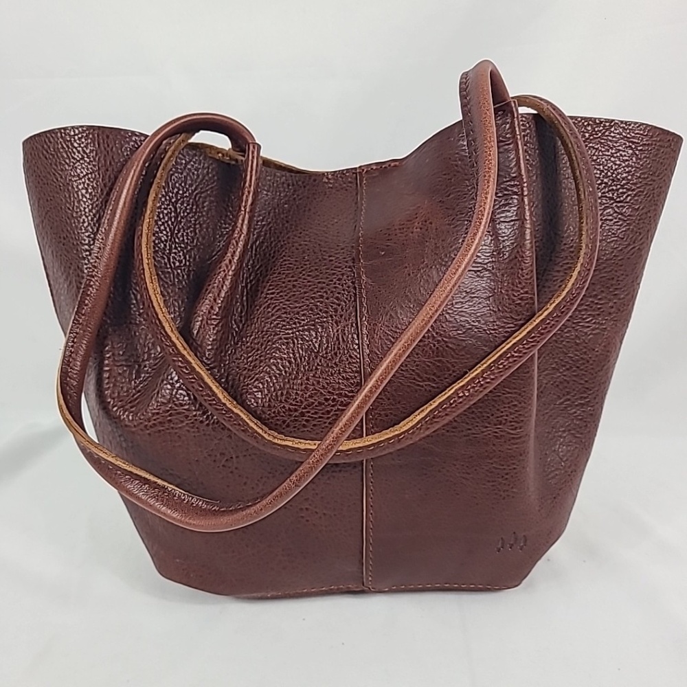 Portland Leather Goods Devan Tote - Nutmeg/Large Size